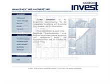 Tablet Screenshot of invest-immobilien.at
